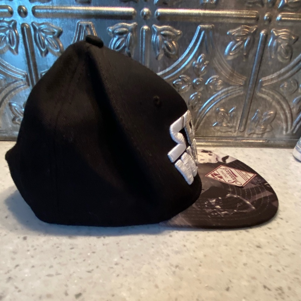 Star Wars Snapback Black Darth Vader Stormtrooper Adjustable Baseball Cap Hat - Picture 3 of 7
